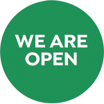 we are open